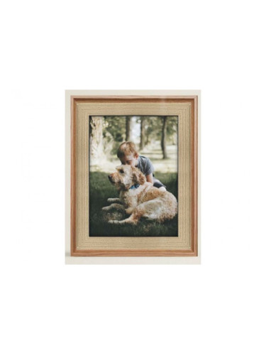 Рамка за снимки DKD Home Decor Естествен MDF (26,5 x 2 x 32 cm)