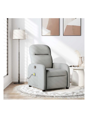 Sonata H Масажен стол за лежанка Cloud Grey Fabric