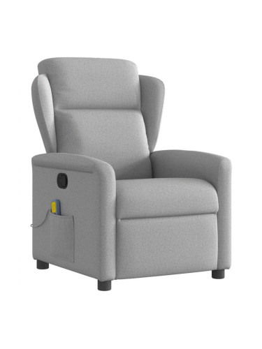 Sonata H Масажен стол за лежанка Cloud Grey Fabric