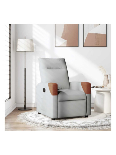 Sonata H Recliner Chair Cloud Grey Fabric