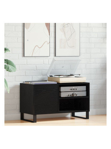 Sonata H Черен Дъб Кабинет за Записи 84,5x38x48 см от Инженерна Дървесина