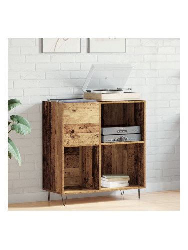 Sonata H медийен шкаф дъб 84.5x38x90 см инженерна дървесина