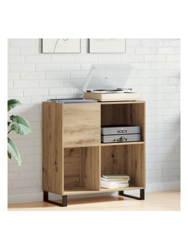 Sonata H Кабинет за записи Старо дърво 84.5x38x90 см Инженерна дървесина