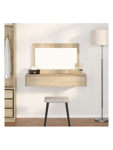 Sonata H Тоалетна масичка за стена Дъб 100x40x70 см