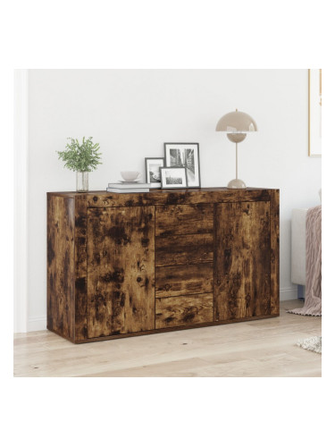 Sonata H Шкаф Опушен дъб Инженерна дървесина 120 x 36 x 69 см Шкаф