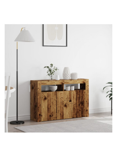 Sonata H Шкаф Старинно дърво Инженерно дърво 116 x 30 x 75 см Шкаф