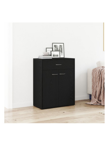 Сайдборд Sonata H Черен Дъб 60x30x75 см от Инженерна Дървесина