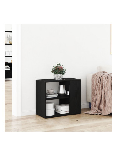 Страничен шкаф Sonata H Черен дъб 60x30x50 см, Инженерна дървесина