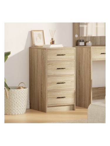 Sonata H Сайдборд Сонома Оук 40x41x75 см Инженерна дървесина