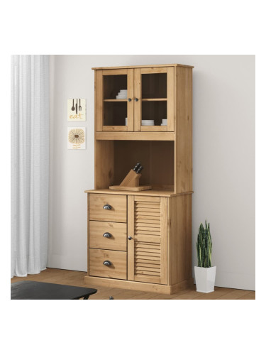 Sonata H Надстройка за бюфет VIGO, 78x30x100 см, бор масив