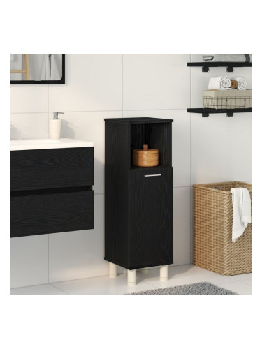 Sonata H Баня Кабинет Черен Дъб 30x30x95 см Инженерна Дървесина