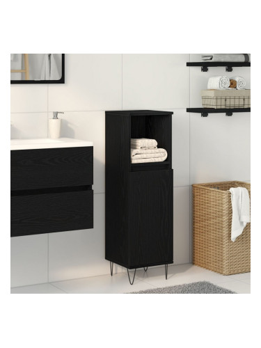 Sonata H Банная шкаф черен дъб 30x30x100 см инженерна дървесина