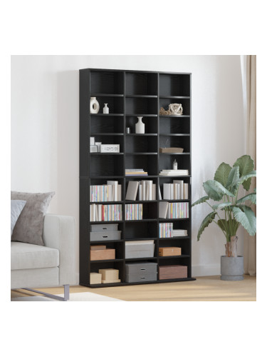 CD шкаф Sonata H Черен Дъб 101x23x177.5 см от Инженерна Дървесина
