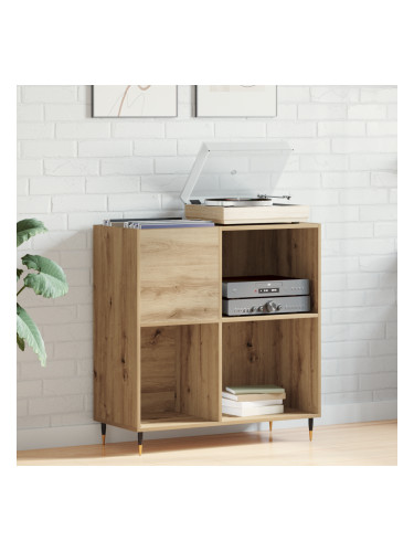 Sonata H Шкаф за записи Старо дърво 84,5x38x89 см Инженерна дървесина