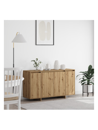 Sonata H шкаф от дъб артистичен дъб дървесни композити 135 x 41 x 75 см