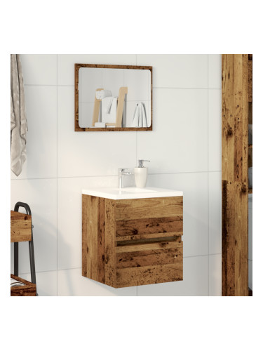 Sonata H шкаф за мивка старо дърво 41x38.5x45 см инженерна дървесина