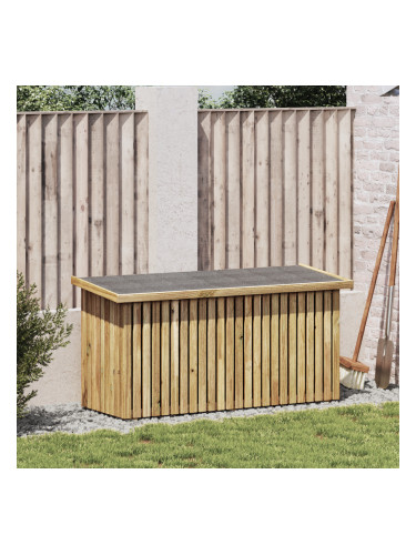 Sonata H Кутия за съхранение 119x44x58.5 см Третирано борово дърво