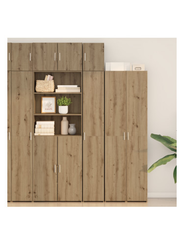 Sonata H Тесен съхранителен шкаф Artisan дъб 30x42.5x225 см Инженерна дървесина