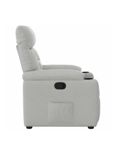 Sonata H Recliner Chair Cloud Grey Fabric