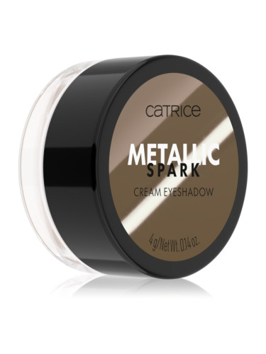 Catrice Metallic Spark кремави сенки са очи за лъскавина и блясък цвят 020 Diamond Dust 4 гр.