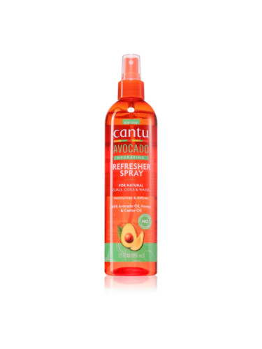 CANTU Avocado Refresher Spray хидратиращ спрей за коса за чуплива и къдрава коса 355 мл.