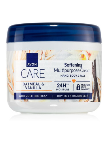 Avon Care Oatmeal & Vanilla мултифункционален крем за лице, ръце и тяло 400 мл.