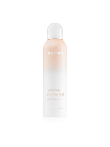 Notino Foaming Shower Gel Vanilla & Rose душ пяна 200 мл.