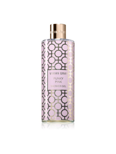 Vivian Gray Funky Pink Vanilla & Patchouli нежен душ гел парфюмиран 500 мл.