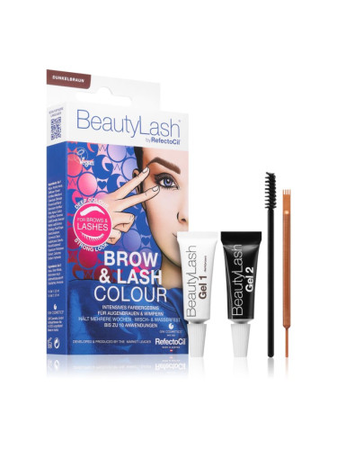 RefectoCil BeautyLash Brow & Lash Colour цвят за вежди за мигли и вежди цвят Dark Brown 1 бр.