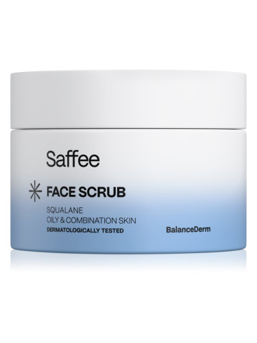 Saffee BalanceDerm Face Scrub пилинг за лице за смесена и мазна кожа 50 мл.