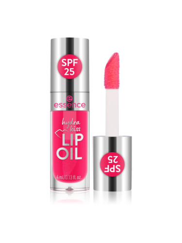 essence Hydra Kiss SPF 25 масло от нар с хидратиращ ефект цвят 104 PINK SQUEEZE, PLEASE! 4 мл.