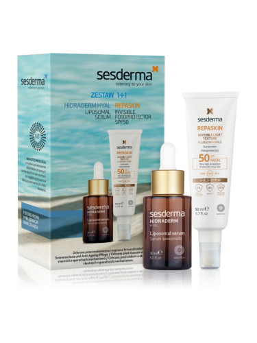 Sesderma Set Hidraderm Hyal + Repaskin подаръчен комплект 2 бр.