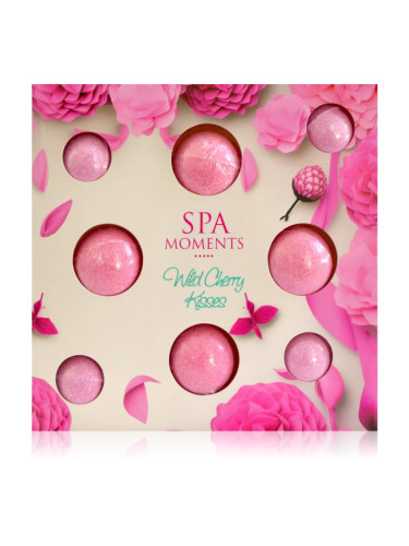 Spa Moments Wild Cherry Kisses бластър за вана