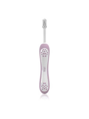 Chicco Toothbrush 6-36m четка за зъби за деца Lilac 1 бр.
