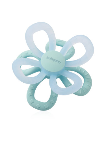 BabyOno Silicone Teether Flower гризалка Blue 1 бр.