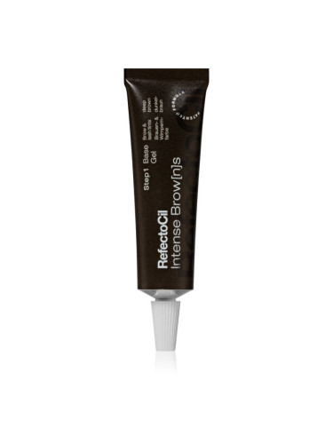 RefectoCil Intense Brow[n]s Base Gel боя за вежди и мигли с гел текстура цвят Deep Brown 15 мл.
