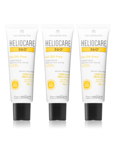Heliocare 360° Gel Oil-Free гел за слънчеви бани SPF 50