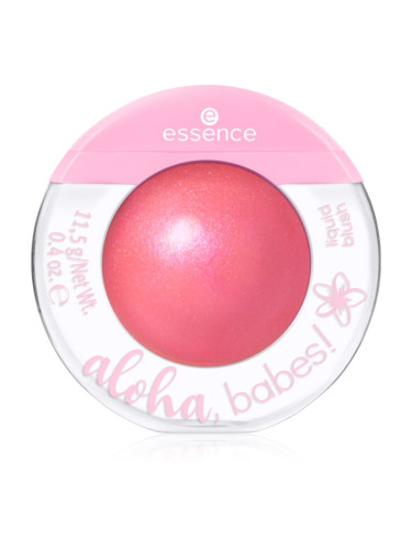 essence aloha, babes! течен руж цвят 01 Sun Rays & Island Days 11.5 гр.