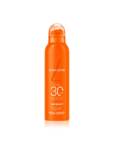 Lancaster Sun Beauty Body Mist слънцезащитна охлаждаща мъгла за тяло SPF 30 200 мл.