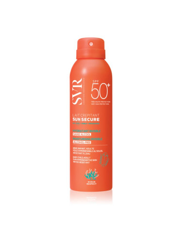 SVR Sun Secure Lait Crepitant крем за тен в спрей SPF 50+ 200 мл.