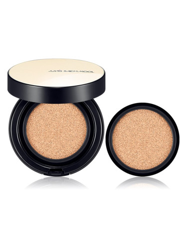 JUNG SAEM MOOL Essential Skin Nuder Cushion хидратиращ фон дьо тен в гъба + резервен пълнител цвят Fair 2x14 гр.