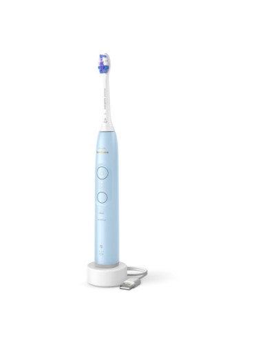 Philips Sonicare 6100 HX7406/01 звукова електрическа четка за зъби Light Blue 1 бр.