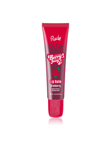 Rude Cosmetics Berry Juicy хидратиращ балсам за устни цвят Cranberry 10 мл.