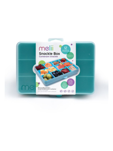 Melii Snackle Box кутийка за закуска Blue 1368 мл.