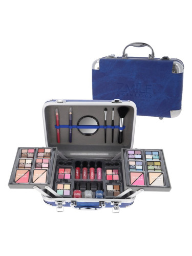 ZMILE COSMETICS Traveller Blue козметично куфарче