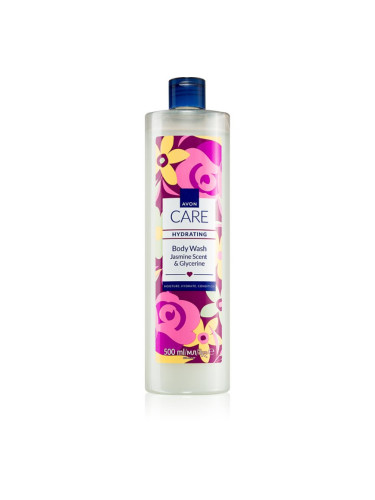Avon Care Jasmine Scent & Glycerine хидратиращ душ гел 500 мл.