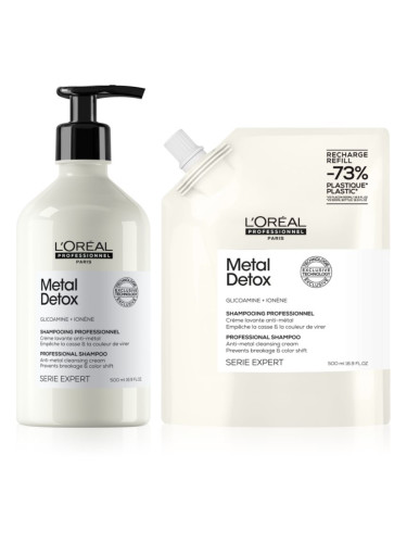 L’Oréal Professionnel Serie Expert Metal Detox изгодна опаковка за увредена коса