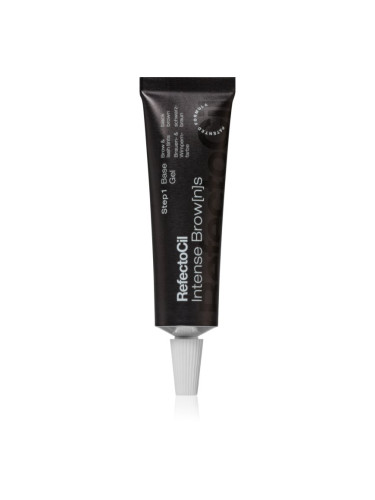 RefectoCil Intense Brow[n]s Base Gel боя за вежди и мигли с гел текстура цвят Black Brown 15 мл.