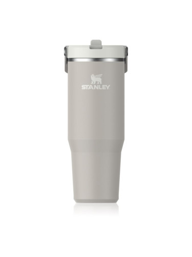 Stanley IceFlow™ Flip Straw Tumbler неръждаема бутилка за вода Ash 890 мл.