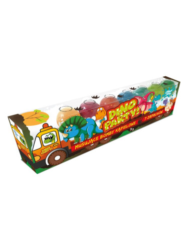 Chlapu Chlap Dino Truck бластър за вана за деца 7x50 гр.